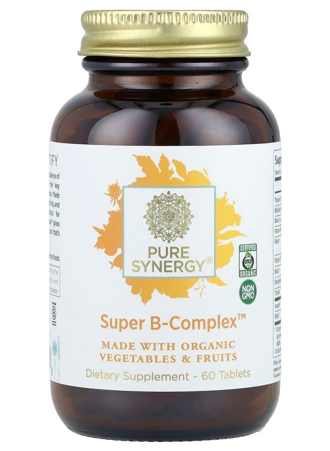 Pure Synergy Super B-Complex™ 60 Tablets