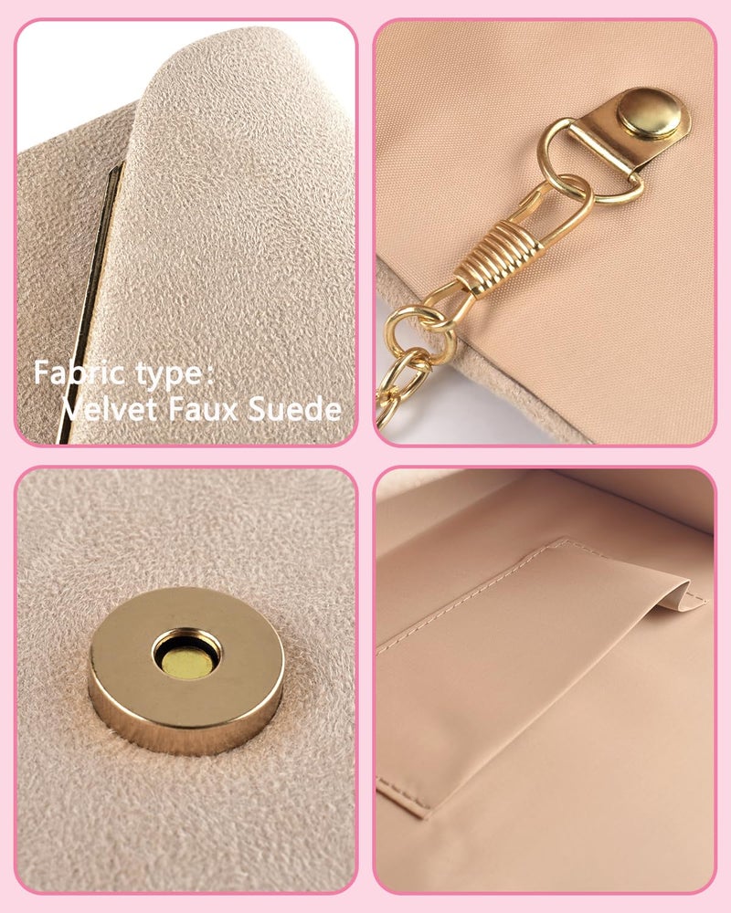 TINDTOP Evening Clutch Purses for Women Handbags for Formal Wedding Party Cocktail Prom Crossbody Shoulder Envelope Bag - Image 5