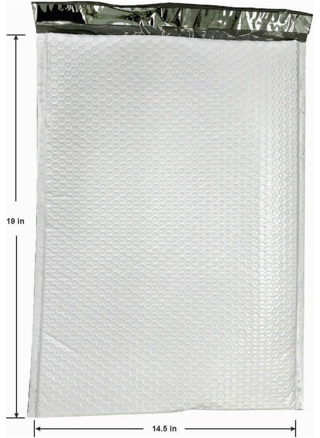 Progo 15 Ct 7 Extra Large Poly Bubble Mailers 14.5X19 Inch Bubble Lined Cushioned Poly Mailer. Tearproof Waterresistant And Postagesaving Lightweight Shipping Padded Envelopes/Bags.  - Image 3