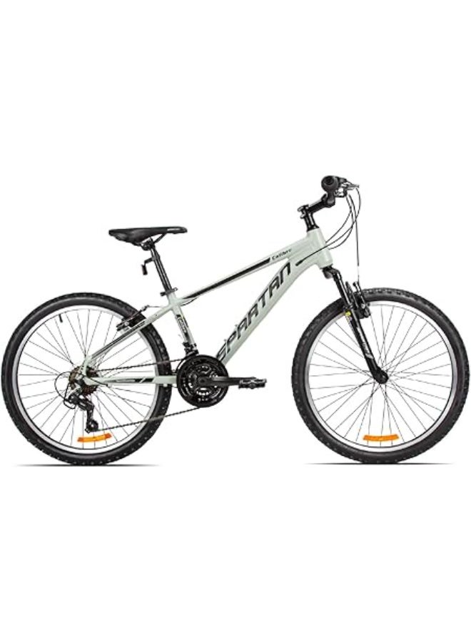 Spartan Spartan 26″ Calibre Hardtail MTB Sand Grey – Alloy Frame, 21‑Speed & Disc Brakes  - Image 4