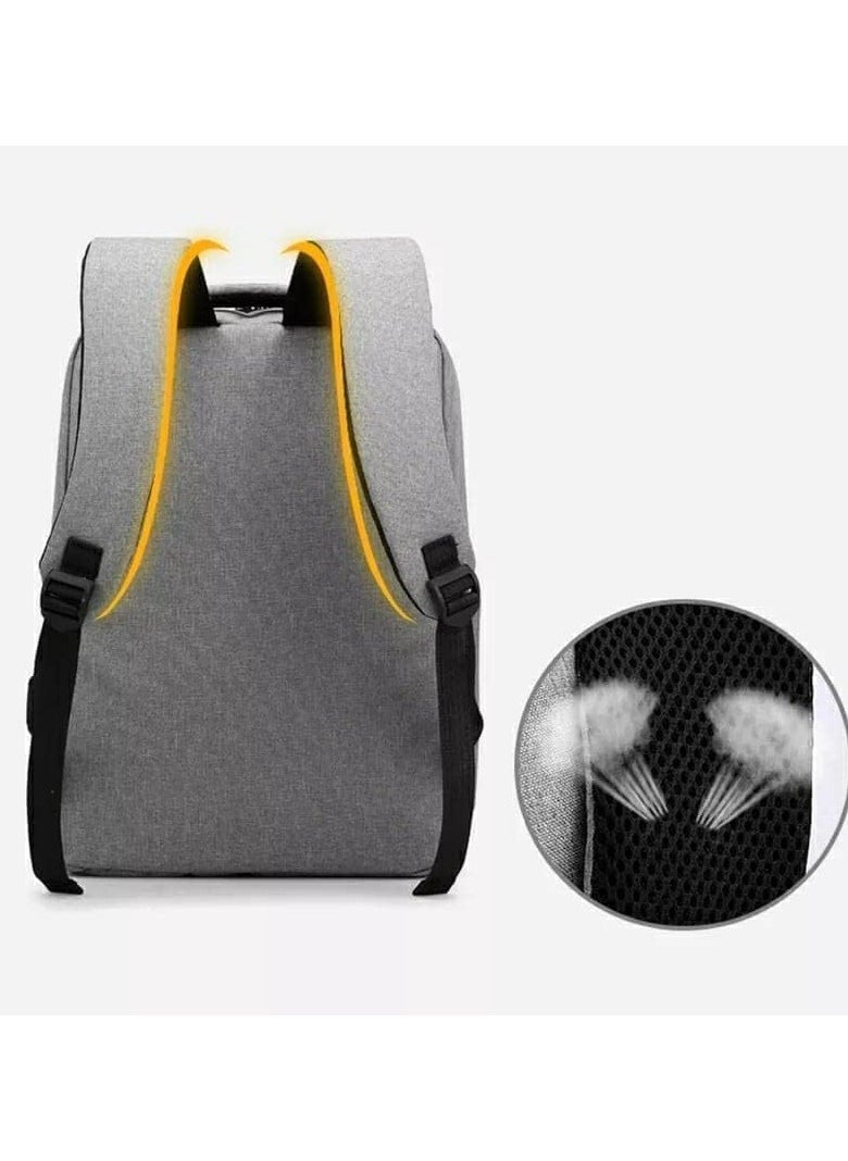 SportQ - SportQ Laptop Backpack, Headphones & Laptop Backpack for 15.6 Inch, Black, One Size - Image 1