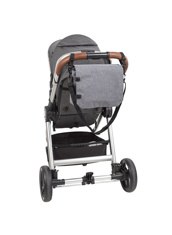 dreambaby - 3-in-1 Travel Bag - Baby Changing Bag, Stroller Bag, Car Back Seat Organiser - Grey - Image 1