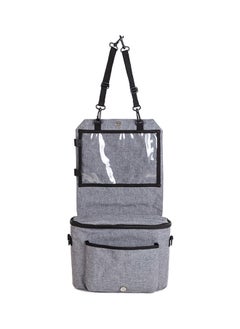 dreambaby 3-in-1 Travel Bag - Baby Changing Bag, Stroller Bag, Car Back Seat Organiser - Grey  - Image 2