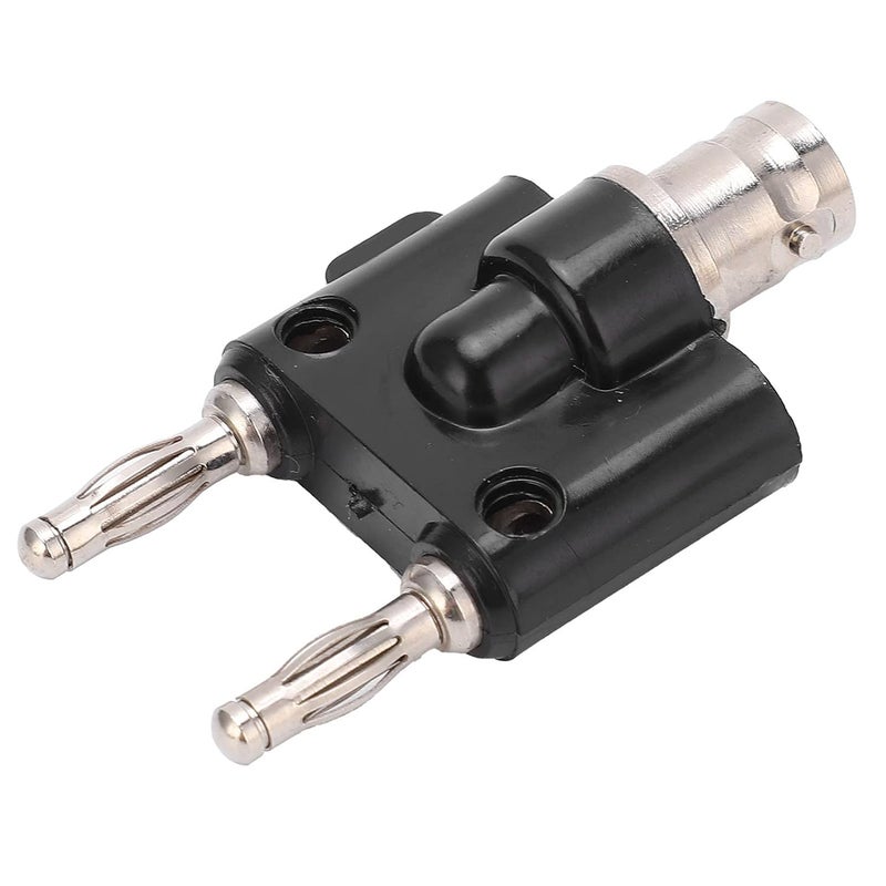 BNC Female To Banana Plug Adapter Copper ABS Connector For Oscilloscope Test Equipment - Image 4