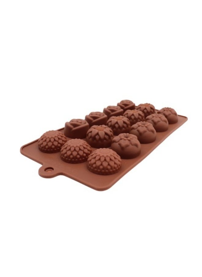 Generic - Mini Silicone Molds for Candy, Chocolate, Soap, Pudding, Non-stick Silicone Baking Molds, Ice Cube Tray for Freezer - Image 1