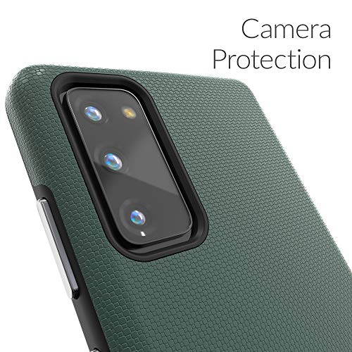 Crave Dual Guard for Samsung Galaxy S20 FE Case, Shockproof Protection Dual Layer Case for Samsung Galaxy S20 FE, S20 FE 5G - Forest Green - Image 3