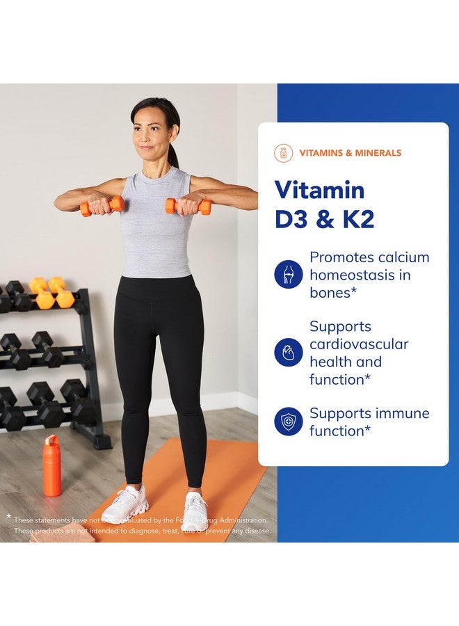 Pure Encapsulations فيتامين د3 وك2 من بيور إنكابسوليشنز | دعم صحة العظام والأوعية الدموية | 60 كبسولة - Image 3