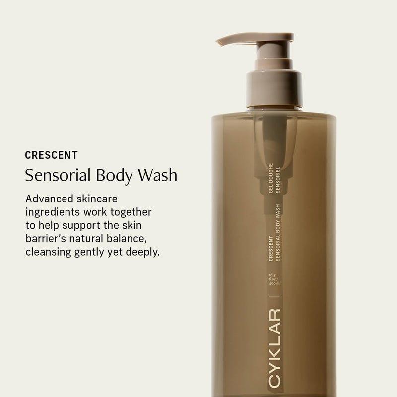 CYKLAR Sensorial Body Wash Crescent Fragrance Hydrating Cleanser with Moisture Locking MultiOil Complex Sodium PCA and Glycerin Nourishing Shower Gel for Women and Men 165 Fl Oz Luxury Bodywash - Image 2