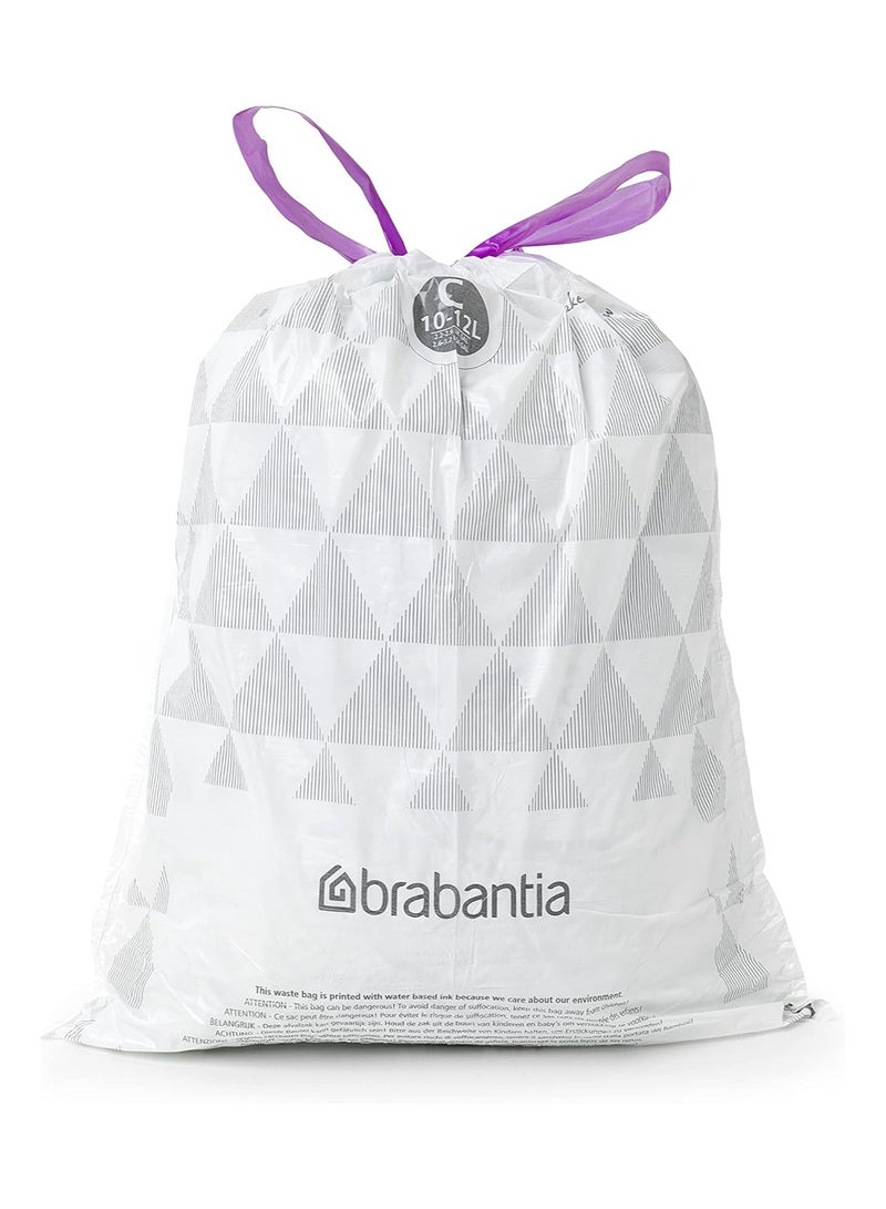 brabantia Brabantia Bin Liners, Size C, 10-12 L - 40 Bags  - Image 5