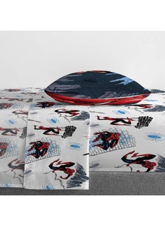 Jay Franco Jay Franco Marvel Spiderman Crawl 4 Piece Twin Bed Set - Includes Reversible Comforter & Sheet Set Bedding - Super Soft Fade Resistant Microfiber - (Official Marvel Product)  - Image 5