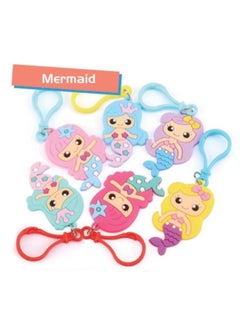 Generic Mermaid Keychain 4 PCS  - Image 2