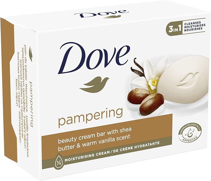 Dove Beauty Cream Bar Hand Soap with 14 Moisturising Cream for Soft and Smooth Hands 90 g - Image 3