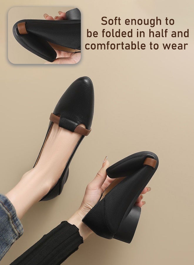 Women's pointed-toe shoes, fashionable women's shoes, suitable for various occasions, won't cause foot pain or fatigue - Image 1