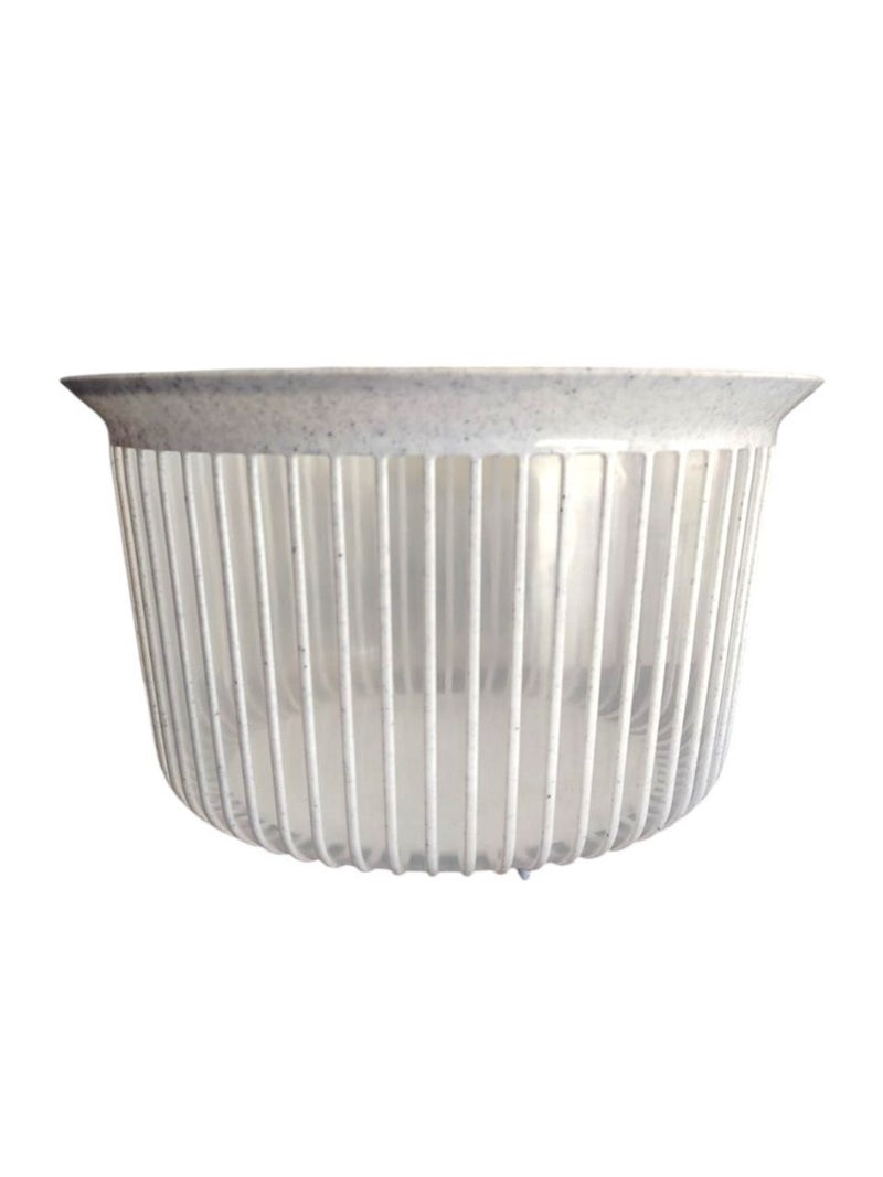 Khurshid Plastics Asiel Big Mixing Bowl - From Khorshid Plast for plastic  - White - Image 1