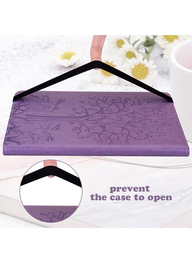 جرين تايجر جراب لجهاز Honor Pad 8 اللوحي من الجلد المنقوش بنقشة شجرة وغزال - Image 5