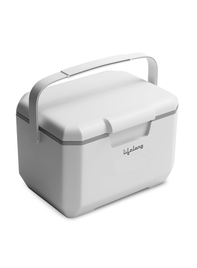 Lifelong 6L Insulated Chiller Ice Box | Standard Size Cooler for Travel, Parties, Bar, Medical Use | Keeps Ice Cubes & Drinks Cold for 12–18 Hours | PU Foam Insulated, BPA-Free - Image 1