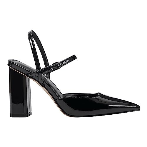 Marc Fisher Women's DOSTER Pump, Black 001, 5 - Image 5