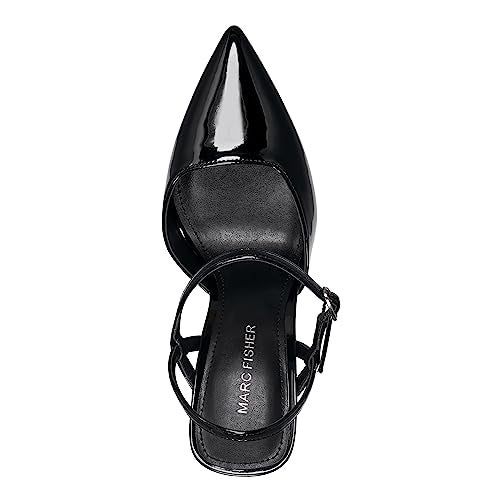 Marc Fisher Women's DOSTER Pump, Black 001, 5 - Image 2