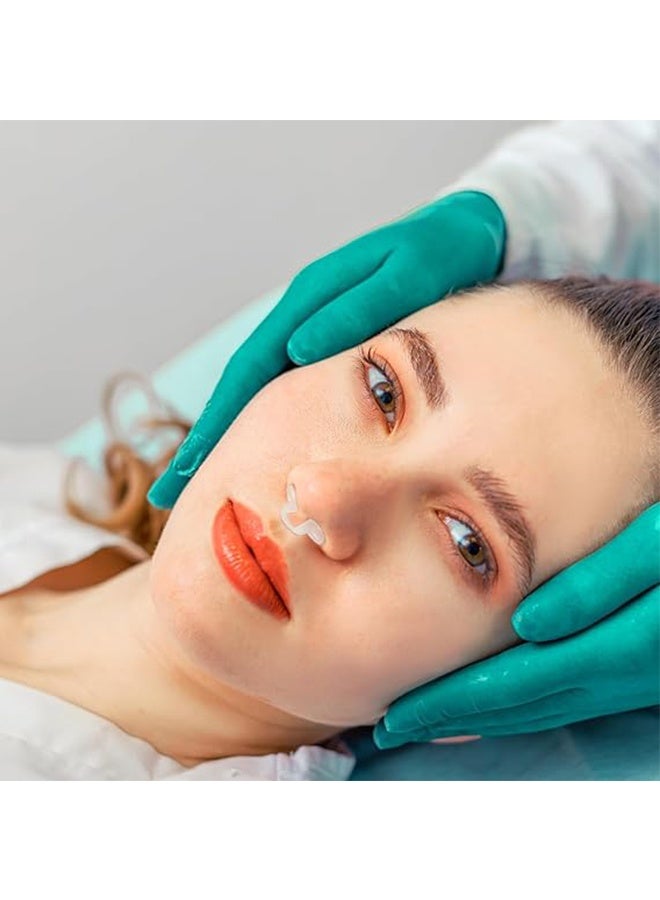 JS Face Healthly Silicone Nostril Retainer, Nose Pad for Surgery, Nose Retainer Rhinoplasty, Retainer for Work Surgery, %100 Silicone Nose Stud (No. 8) - Image 4