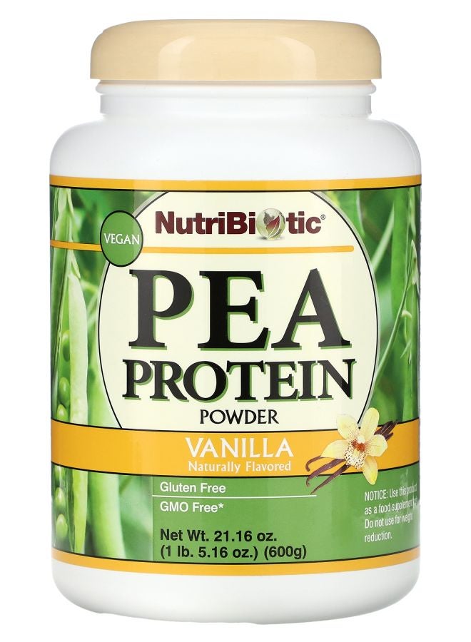 Pea Protein Powder Vanilla  21.16 oz (600 g)