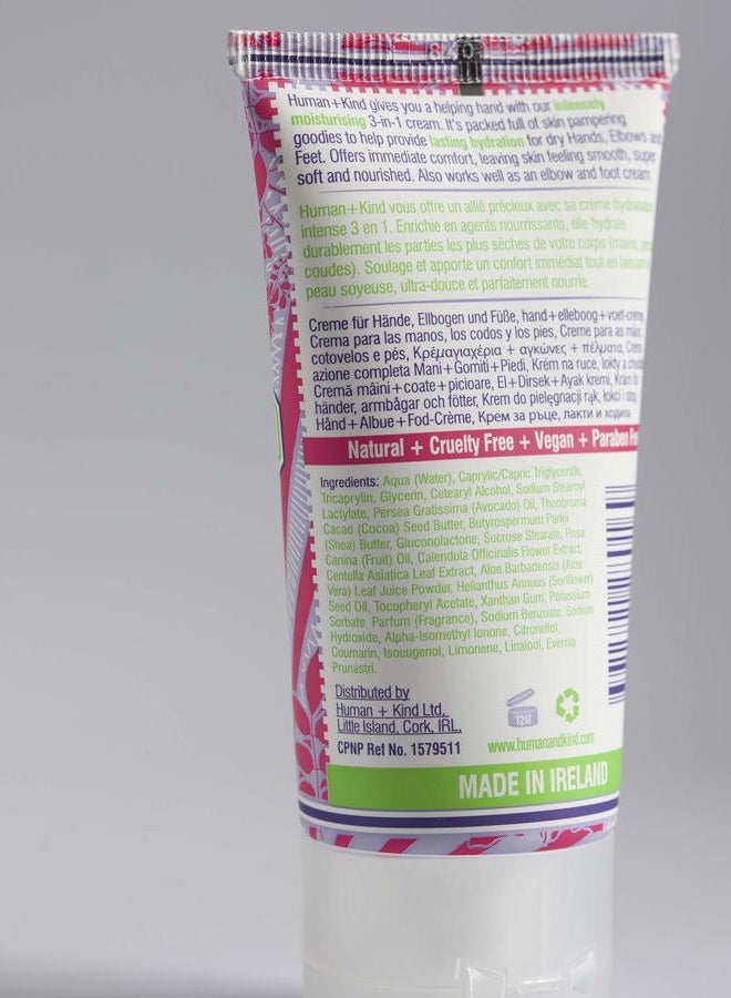 human kind Hand Cream | Nourishes and Hydrates Hands, Elbows, and Feet | Enriched with Moisturizing Avocado Oil and Shea Butter | Natural, Vegan Skin Care | Lavender Scent - 1.7 fl oz - Image 3