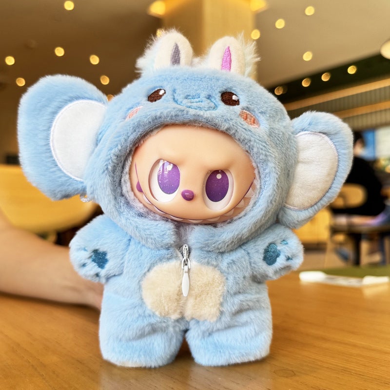 Labubu 1-3 Gen 10cm Doll Clothes Set - Animal Onesie - Image 2
