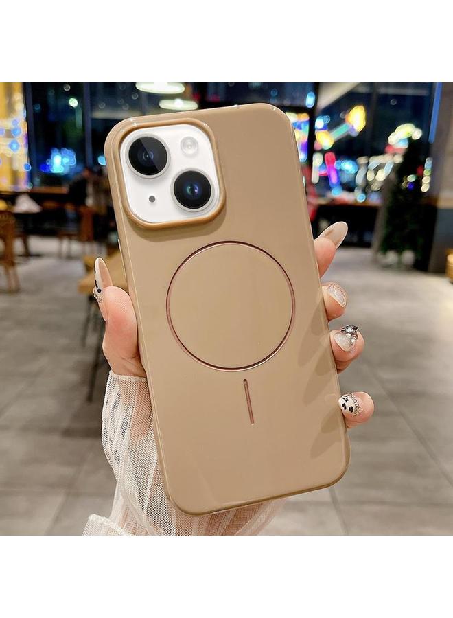 S-TOP Case For iPhone 14 Plus Glossy TPU Shockproof MagSafe Phone Case - Image 2