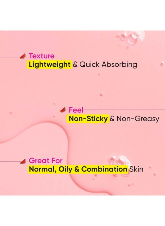 Dot & Key Watermelon 10% Glycolic Serum For Face Glowing, With Kojici | Targets Pigmentation & Dark Spots | Targets Dullness, Uneven Texture, Sebum & Excess Oil | Serum For Oily & Normal Skin | 30Ml  - Image 4