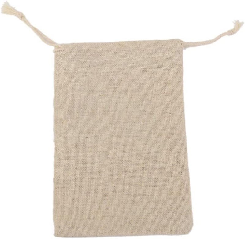 klarako 10pcs advent calendar bags small burlap bags with drawstring Small Jute Bag Burlaps cloth bags Art and DIY Craft small burlap gift bags linen handmade gifts 4x drawstring bag