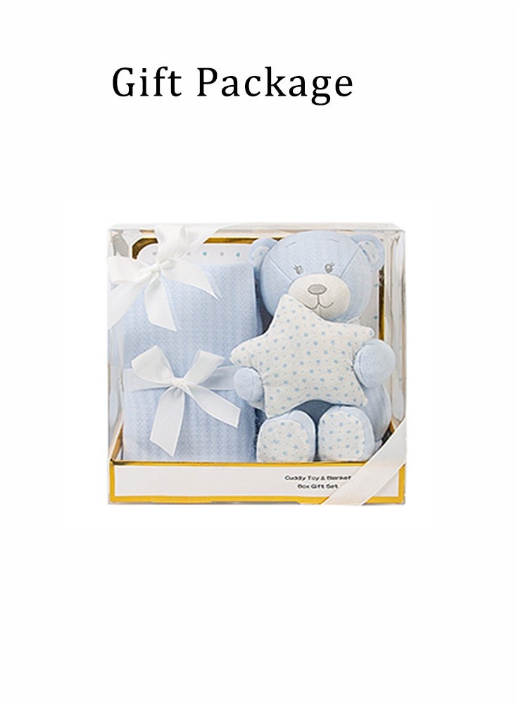 Lyra Cuddly Toy and Blanket Gift Set For Newborn 100 X 75 cm - Blue Bear - pzsku/Z78B0CD48EC1DFF32C1B1Z/45/_/1740404212/e4938ec9-af95-414a-b502-27e7986c2203