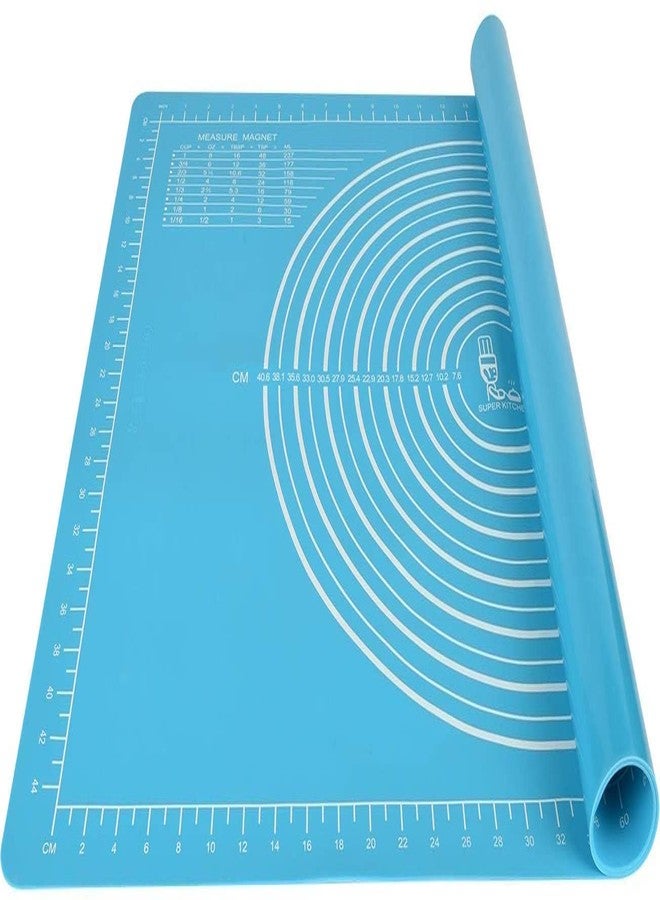 QUALIZA Silicone Baking Mat Silicone Chapati Atta Kneading Mat Non-Stick Fondant Rolling Mat Stretchable for Kitchen Roti Chapati - Image 1