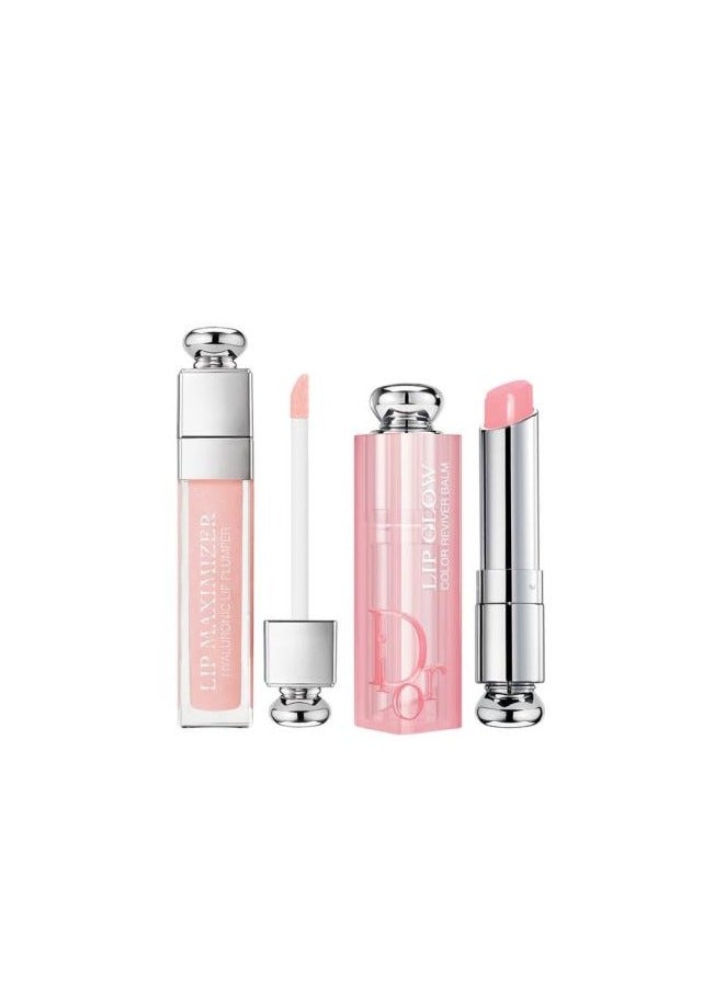 Dior Travel Duo Lip Glow + Lip Maximizer pink - Image 2