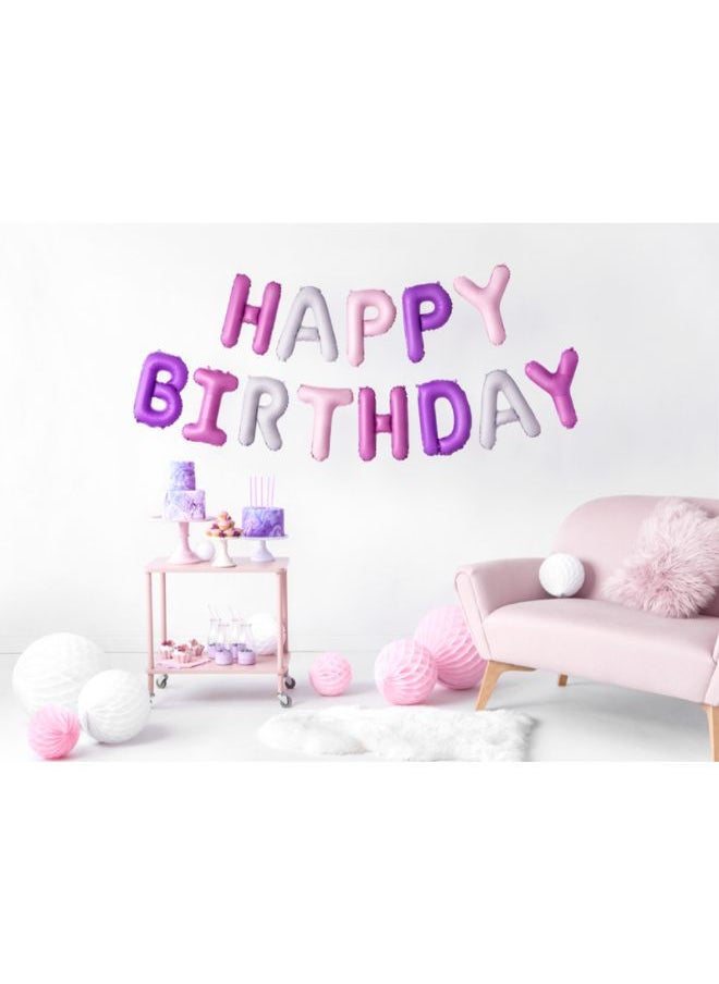 Foil Balloon Happy Birthday, 340x35cm, mix - pzsku/Z78B0F6578ACE80E8E78FZ/45/_/1693829588/c5f536d5-9b7d-4748-a65d-d346131aa4f8