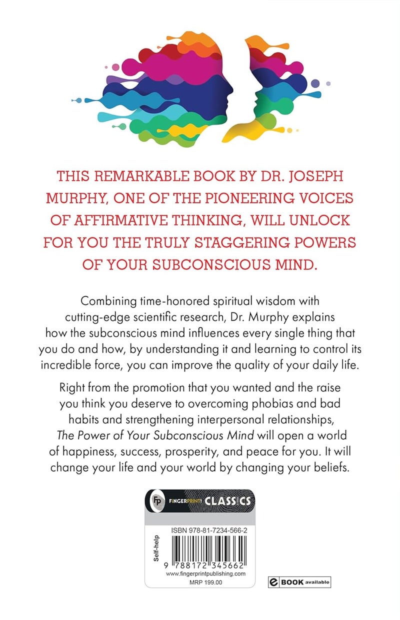 The Power of Your Subconscious Mind: A personal transformation and development book, understanding human psychology and thinking by Dr Joseph Murphy - Image 2
