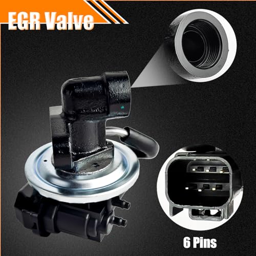 Quivimoro EGR Valve EGV1039 Fits for 2004-2007 Mercury Monterey, for 2004 F-ord Mustang, for 2004-2007 F-ord Freestar, for 2005-2008 F-ord F-150, EGR Valve Exhaust Gas Recirculation Valves Replace 4F2Z9D475AF - Image 4