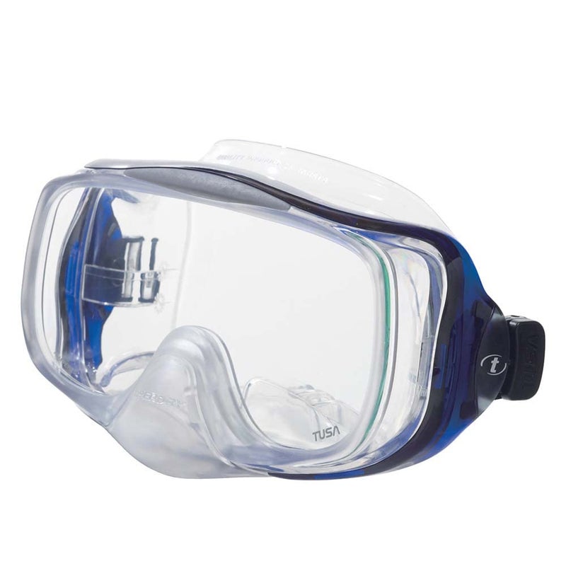 TUSA M-32 Imprex 3D Hyperdry Scuba Diving Mask, Cobalt Blue - Image 3