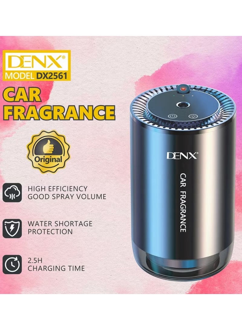 Denx DENX Smart Ceiling Diffuser with Stars for Car, Home and Office with Special Lights and Scented Bottle  - Image 1