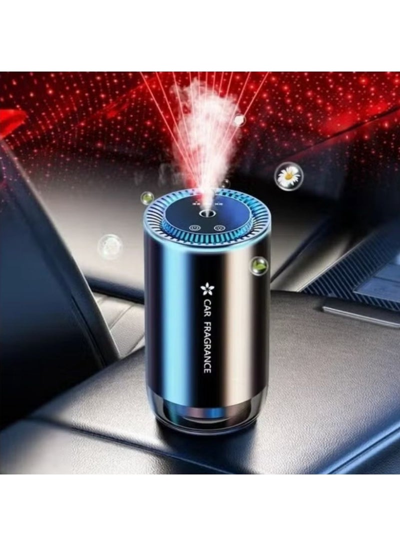 Denx DENX Smart Ceiling Diffuser with Stars for Car, Home and Office with Special Lights and Scented Bottle  - Image 2