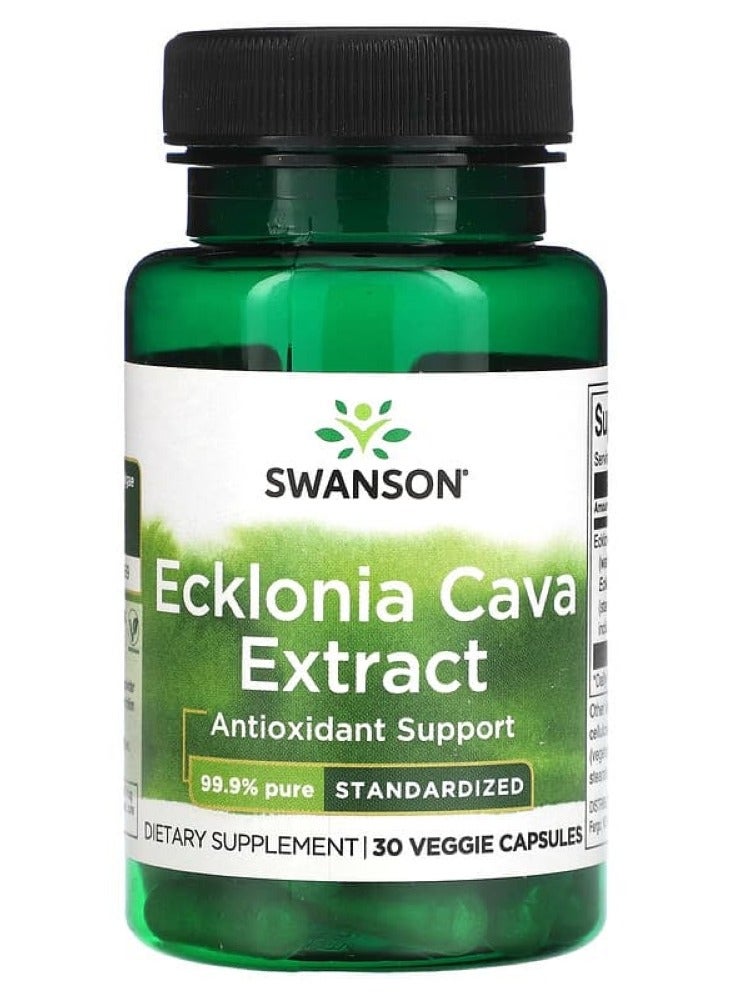 SWANSON Ecklonia Cava Extract - Standardized 30 Veg Caps