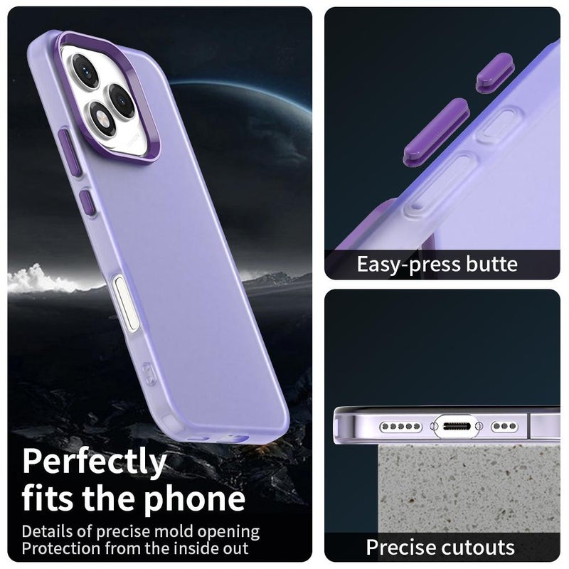 إيروريكس جراب هاتف For Honor 400 Lite Global Candy PC Hybrid TPU مقاوم للصدمات (أرجواني) - Image 2