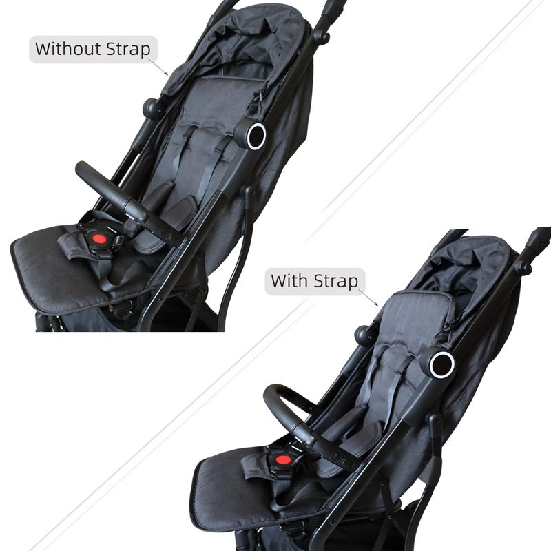 welsoon 2 Pack Pram Sit Up Strap for Stroller Universal Sit Me Up Straps Upright Pram Seat Sit Up Strap for Babyzen Yoyo - Image 3
