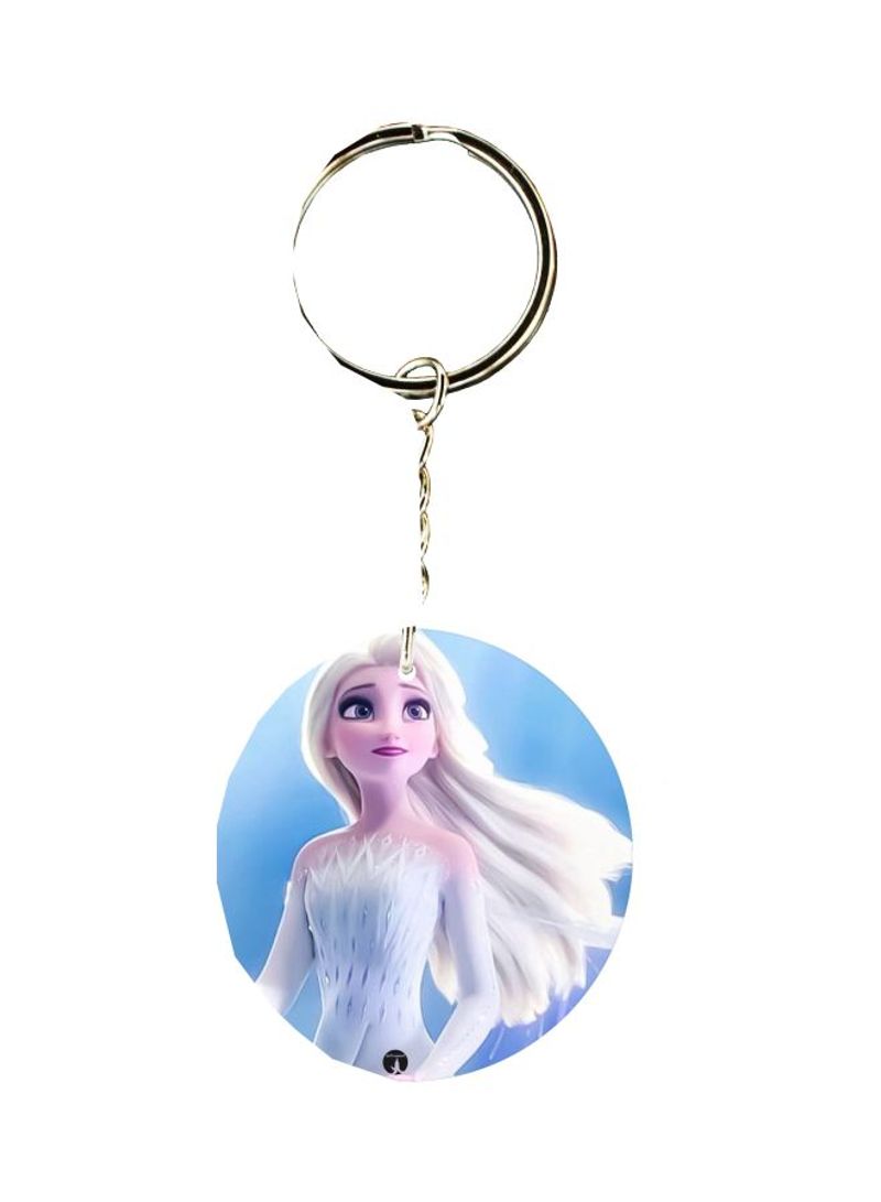 RKN Double Sided Cartoon Printed Keychain