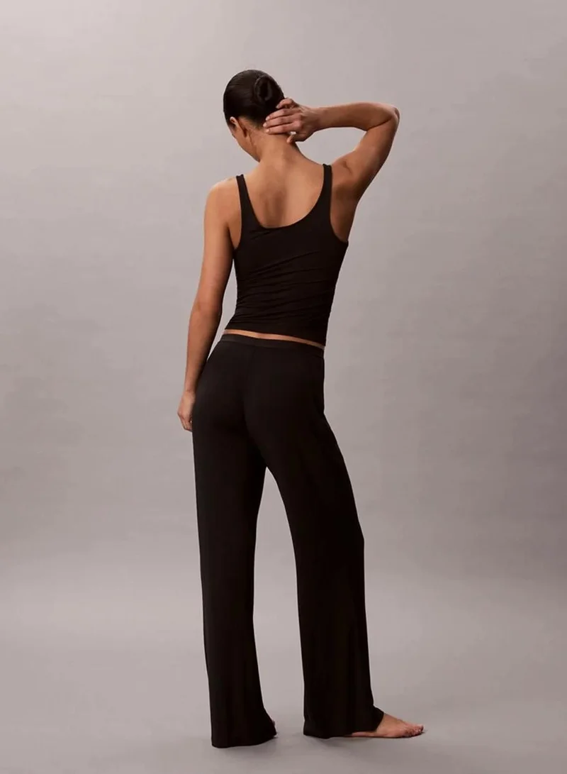 Calvin Klein Black Ultra Soft Modal Drop Needle Tank Top for Women | Best Price UAE