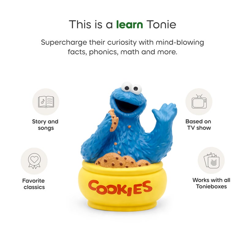 Tonies Cookie Monster Audio Toy Figurine from Sesame Street - Image 5