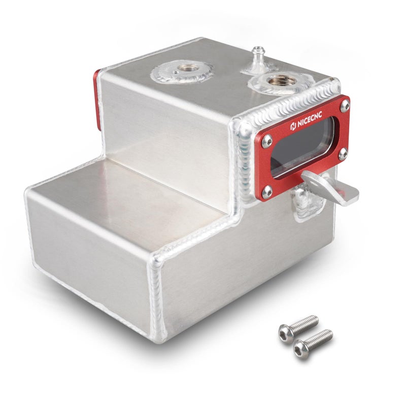 NICECNC Cooling Oil Tank Compatible with Yamaha Raptor 700 YFM700R 2014 Raptor 700R 2013 20152026 Raptor 700R SE 20172023 See Fitments Red Aluminum - Image 2