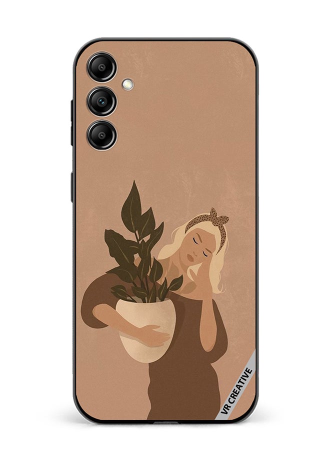 Protective Case Cover For Samsung Galaxy A15 5G/A15 Holding Vase Design Multicolour