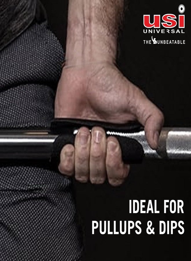 USI UNIVERSAL Weight Lifting Grip Pads, Hand Training Bar Straps Wrap Gloves for Men and Women, Free Size, 733GPK Comferto Grip Pad Moulded (1 Pair) - Image 2