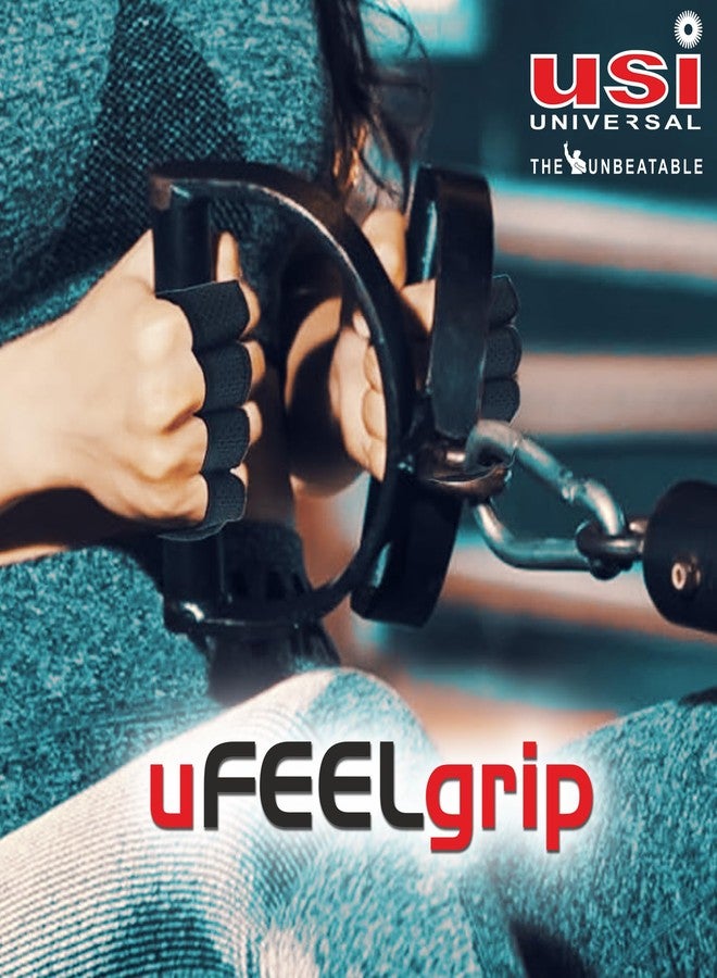 USI UNIVERSAL Weight Lifting Grip Pads, Hand Training Bar Straps Wrap Gloves for Men and Women, Free Size, 733GPK Comferto Grip Pad Moulded (1 Pair) - Image 3