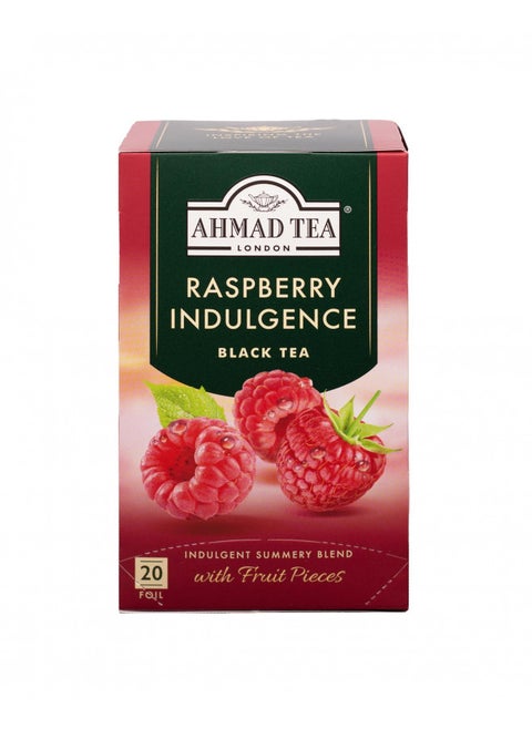 Ahmad Tea Company, Blk Rspbrry, Raspberry Indulgence, 120 Count (Pack of 6)