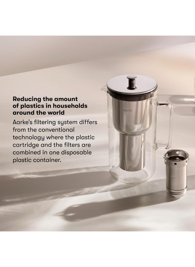 aarke Pure Filter Refill Granules - Reduces Heavy Metals for Clean Water, Eco-Friendly, 8-Week Performance, Compatible With Purifier Pitchers (3 Pack) - Image 5